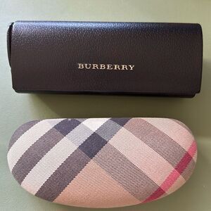 SET OF TWO BURBERRY SUNGLASSES CASES